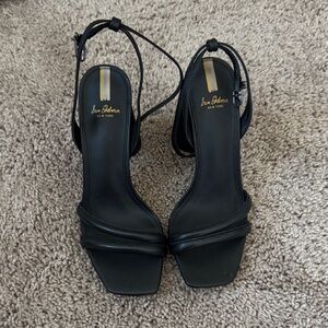 Sam Edelman Black Strappy Heels